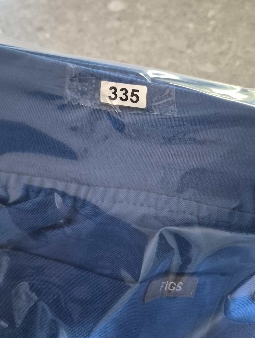 Figs Zamora Jogger Scrub Pants Sz Small Blue Style#W18SZ2005 Nurse Medical - Picture 13 of 13